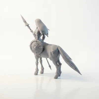 Mô hình chiến binh nhân mã 3D - Đồ chơi trang trí Fantasy