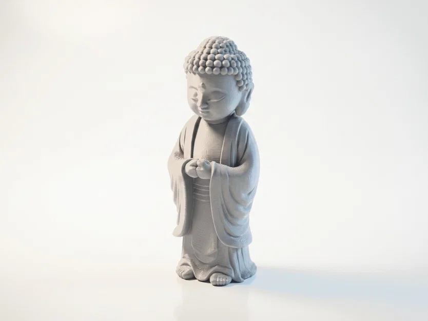 Tượng Phật Độc Đáo - Mô Hình Thần Thoại Fantasy In 3D - Image 1