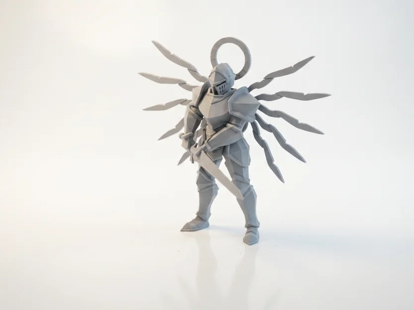 Mô hình 3D Chiến Binh Celestial Blade - Fantasy Figurine - Image 1