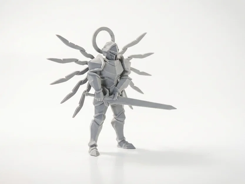 Mô hình 3D Chiến Binh Celestial Blade - Fantasy Figurine - Image 2