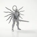 Mô hình 3D Chiến Binh Celestial Blade - Fantasy Figurine - Thumbnail 2