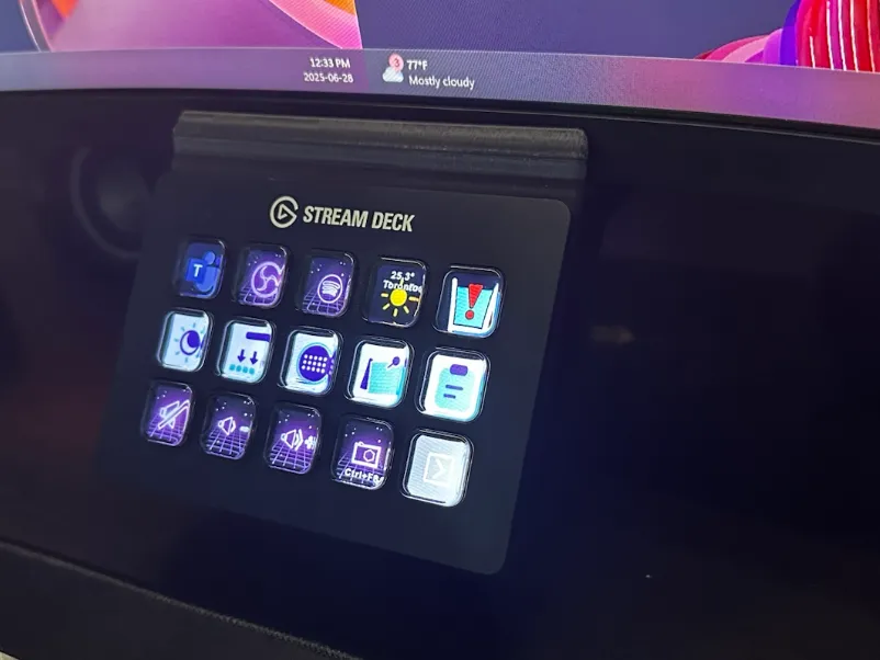 Giá đỡ Stream Deck cho màn hình (mk1) - Image 1