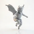 Mô hình 3D Thiên thần nhỏ Cherub đầy chất nghệ thuật - Thumbnail 2