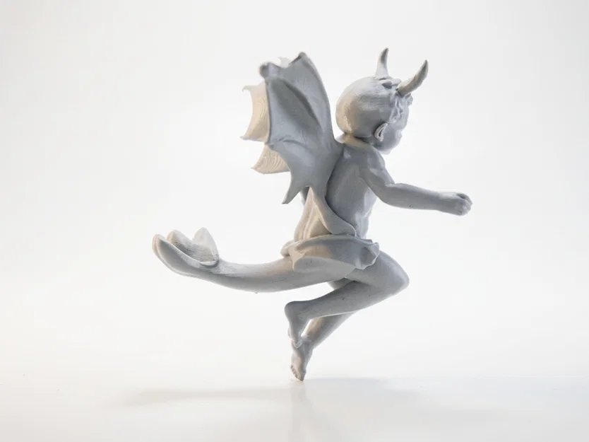 Mô hình 3D Thiên thần nhỏ Cherub đầy chất nghệ thuật - Image 3