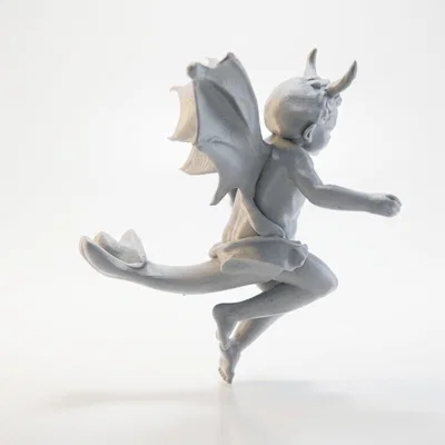 Mô hình 3D Thiên thần nhỏ Cherub đầy chất nghệ thuật