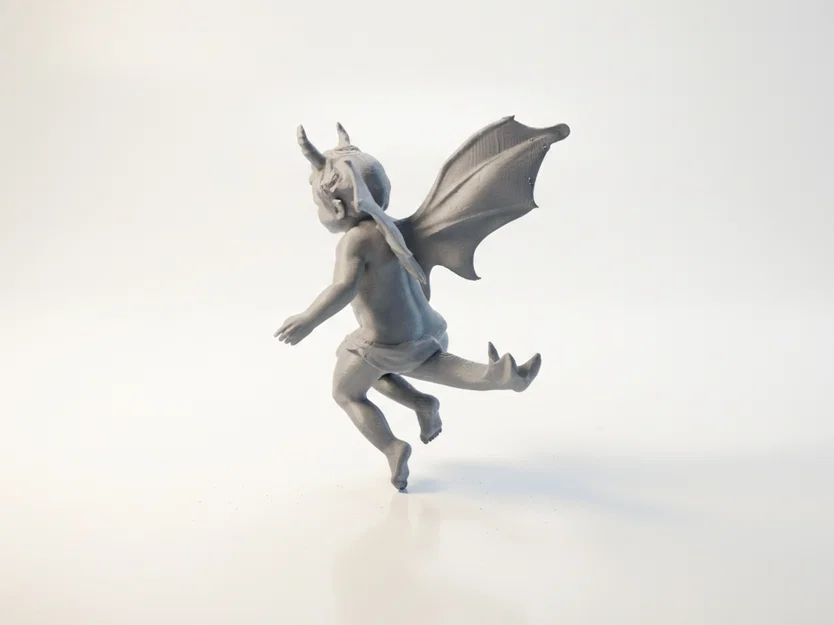 Mô hình 3D Thiên thần nhỏ Cherub đầy chất nghệ thuật - Image 4