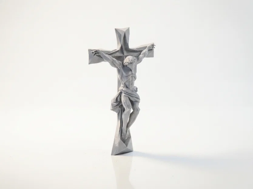 Mô hình 3D Tượng Chúa Chịu Nạn (Crucifix) sắc nét - Image 2