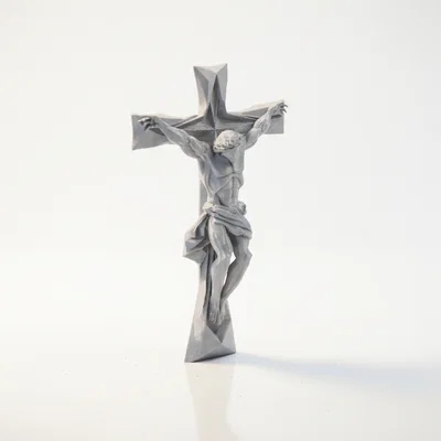 Mô hình 3D Tượng Chúa Chịu Nạn (Crucifix) sắc nét