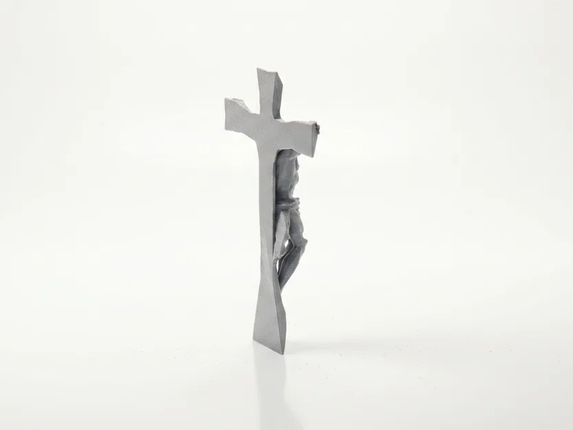 Mô hình 3D Tượng Chúa Chịu Nạn (Crucifix) sắc nét - Image 3