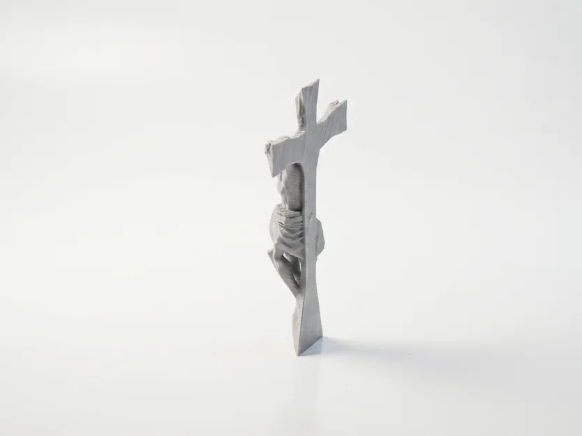 Mô hình 3D Tượng Chúa Chịu Nạn (Crucifix) sắc nét - Image 4