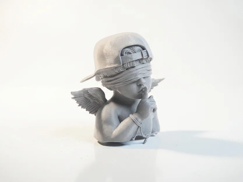 Mô hình tượng thiên thần Cherubim - Tượng thần thoại 3D tuyệt đẹp - Image 2