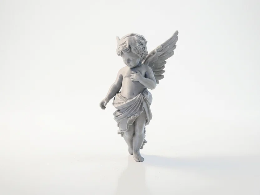 Mô hình Thiên thần Cherub in 3D phong cách Thần thoại Fantasy - Image 2