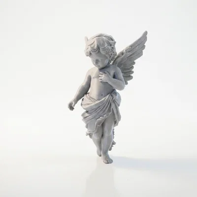 Mô hình Thiên thần Cherub in 3D phong cách Thần thoại Fantasy