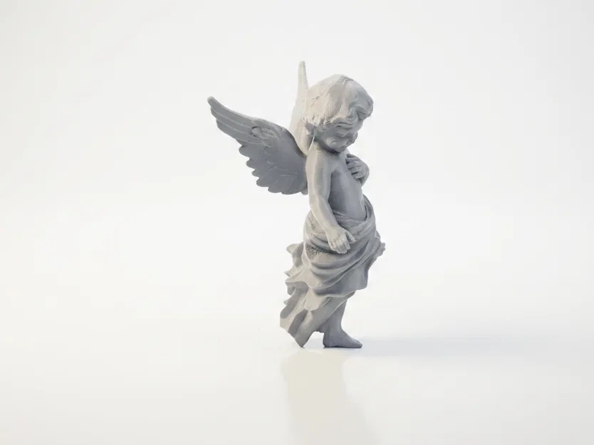 Mô hình Thiên thần Cherub in 3D phong cách Thần thoại Fantasy - Image 3