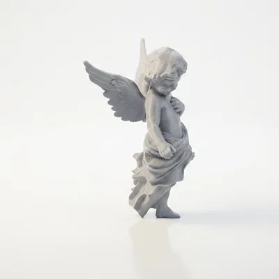 Mô hình Thiên thần Cherub in 3D phong cách Thần thoại Fantasy
