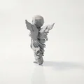 Mô hình Thiên thần Cherub in 3D phong cách Thần thoại Fantasy - Thumbnail 4