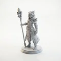 Mô hình 3D Crystal Queen - Tượng Nữ hoàng Pha lê phong cách Fantasy - Thumbnail 1