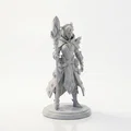 Mô hình 3D Crystal Queen - Tượng Nữ hoàng Pha lê phong cách Fantasy - Thumbnail 2