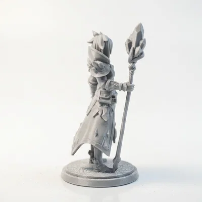 Mô hình 3D Crystal Queen - Tượng Nữ hoàng Pha lê phong cách Fantasy