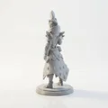 Mô hình 3D Crystal Queen - Tượng Nữ hoàng Pha lê phong cách Fantasy - Thumbnail 4