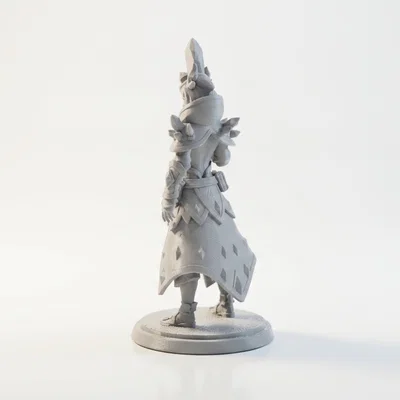 Mô hình 3D Crystal Queen - Tượng Nữ hoàng Pha lê phong cách Fantasy