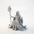 Mô hình 3D Crystal Sorcerer - Pháp sư Pha lê Giả tưởng - Thumbnail 1