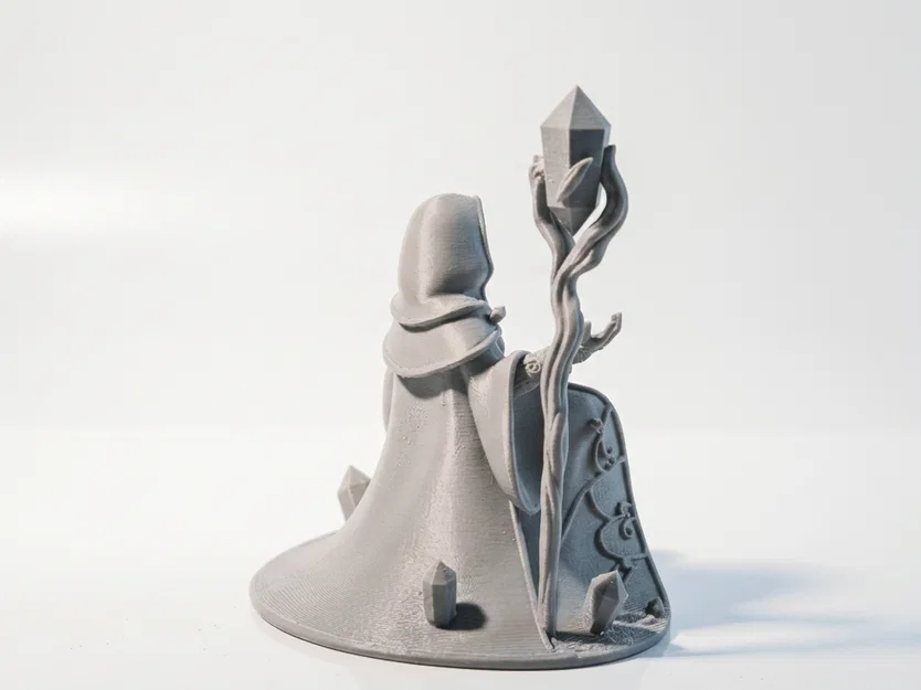 Mô hình 3D Crystal Sorcerer - Pháp sư Pha lê Giả tưởng - Image 3