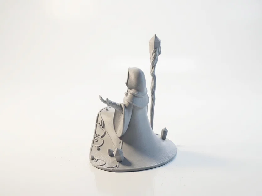 Mô hình 3D Crystal Sorcerer - Pháp sư Pha lê Giả tưởng - Image 4