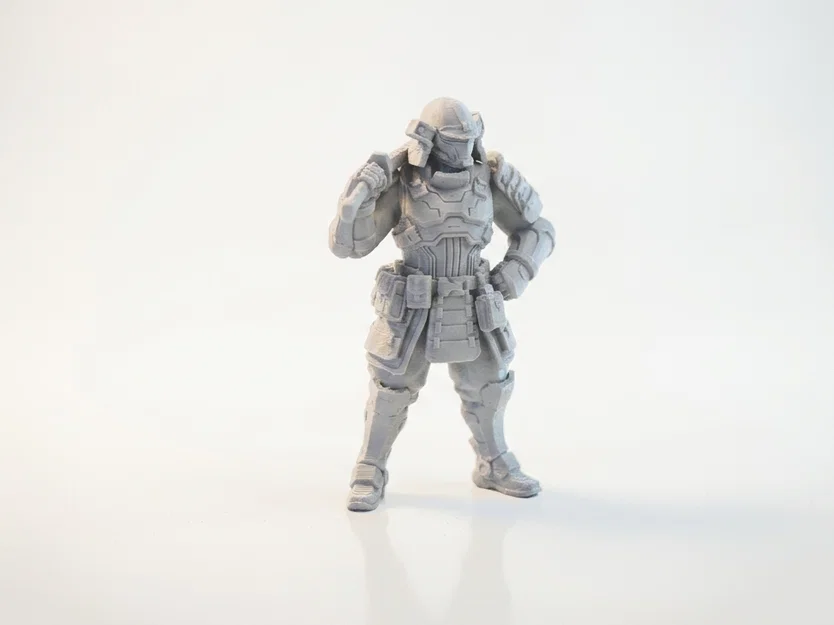 Mô hình 3D Cyberpunk Samurai - Chiến binh võ sĩ đạo tương lai - Image 2