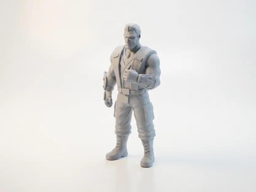 Mô hình Cyborg Man - Chiến binh người máy Fantasy in 3D - Image 1