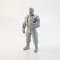Mô hình Cyborg Man - Chiến binh người máy Fantasy in 3D - Thumbnail 1