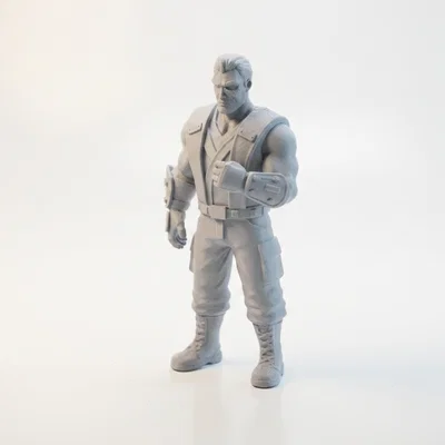 Mô hình Cyborg Man - Chiến binh người máy Fantasy in 3D