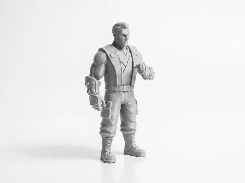 Mô hình Cyborg Man - Chiến binh người máy Fantasy in 3D - Image 2