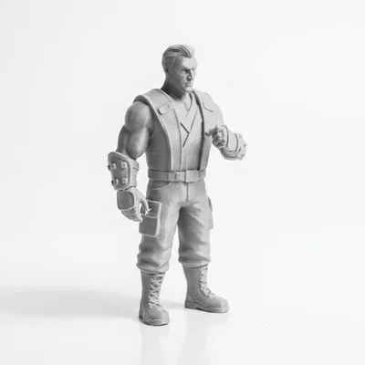 Mô hình Cyborg Man - Chiến binh người máy Fantasy in 3D