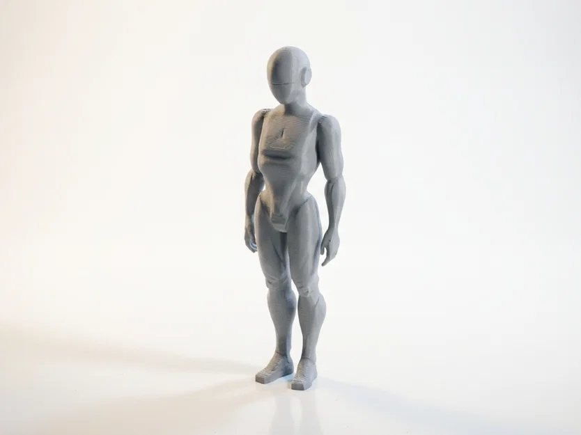 Mô hình Cyborg 3D - Thiết kế Fantasy Sci-Fi ấn tượng - Image 1