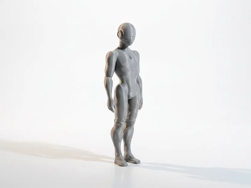 Mô hình Cyborg 3D - Thiết kế Fantasy Sci-Fi ấn tượng - Image 2