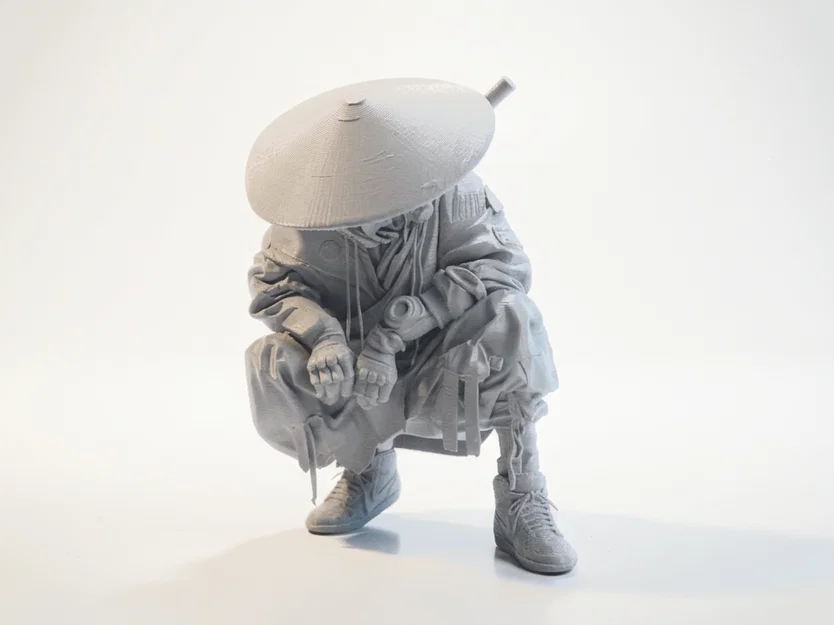 Mô hình tượng 3D Sát thủ trùm mũ phong cách Fantasy - Image 2