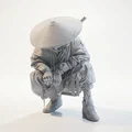 Mô hình tượng 3D Sát thủ trùm mũ phong cách Fantasy - Thumbnail 2
