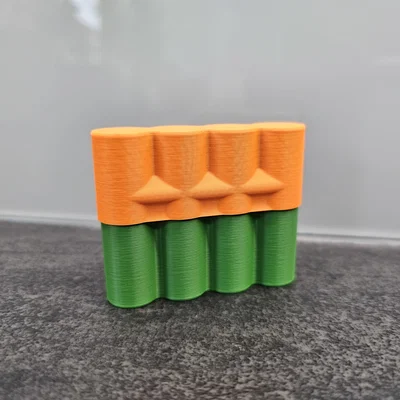 Hộp Đựng Pin EDC In Theo Chế Độ Vase Mode