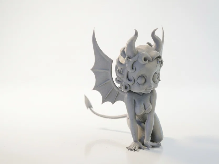 Mô hình tượng quỷ quỳ gối 3D in Fantasy - Image 2