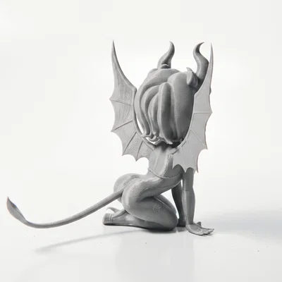 Mô hình tượng quỷ quỳ gối 3D in Fantasy