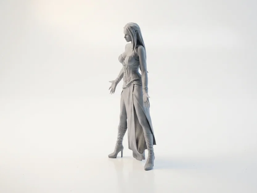Mô hình Nữ hoàng Quỷ: Tượng nhân vật giả tưởng thần thoại in 3D - Image 1