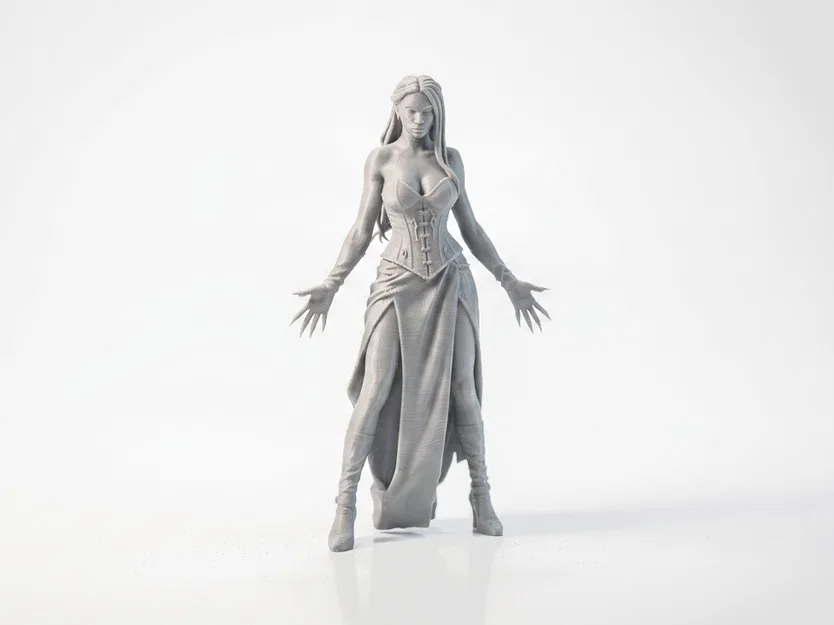 Mô hình Nữ hoàng Quỷ: Tượng nhân vật giả tưởng thần thoại in 3D - Image 2