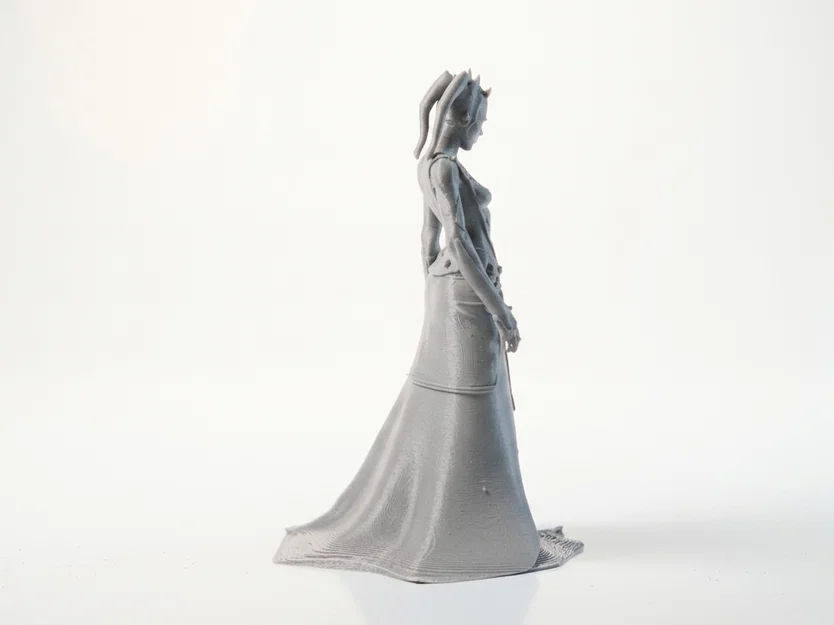 Mô hình 3D Nữ hoàng Quỷ - Fantasy Figurine - Image 3