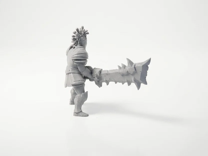 Mô hình chiến binh Demonhunter - Tượng in 3D kỳ ảo - Image 3
