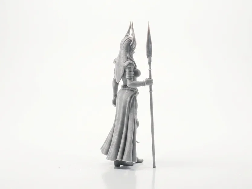 Mô hình 3D Nữ chiến binh Nữ hoàng Sa mạc (Desert Queen Warrior) - Image 3