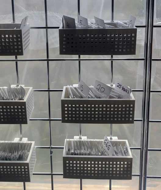 Hộp đựng cho Gridwall 3"x3" - Image 1