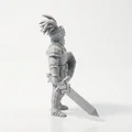 Mô hình in 3D Diamond Knight: Chiến binh hiệp sĩ mặc giáp phong cách giả tưởng - Thumbnail 3