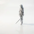 Mô hình chiến binh sa mạc Desert Warrior Fantasy in 3D - Thumbnail 1