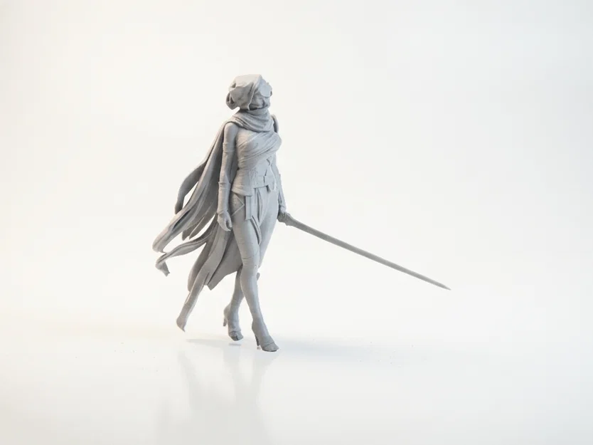 Mô hình chiến binh sa mạc Desert Warrior Fantasy in 3D - Image 2